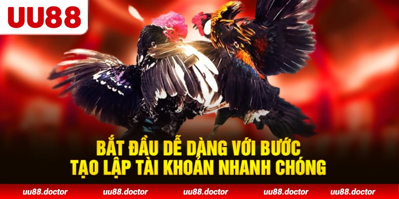 Bắt đầu dễ dàng với bước tạo lập tài khoản nhanh chóng